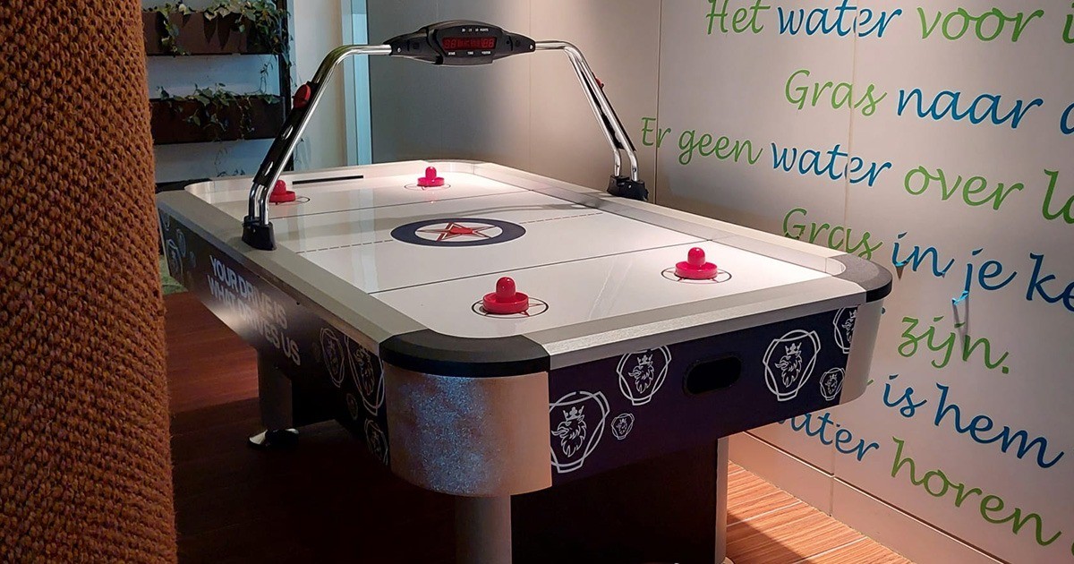 Airhockey verbeterd de gezondheid