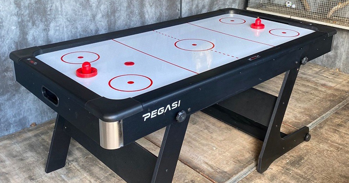 Het onderhouden van airhockeytafels